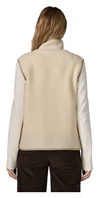Patagonia Retro Pile Vest, Beige, Women's