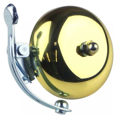 Sonnette VéloOrange Brass Striker Bell Or