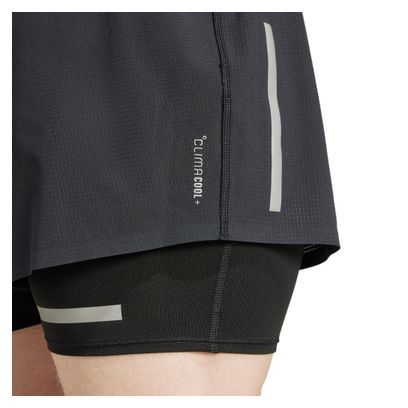 Adidas Run Ultimate 2 in 1 Korte Broek Zwart Heren