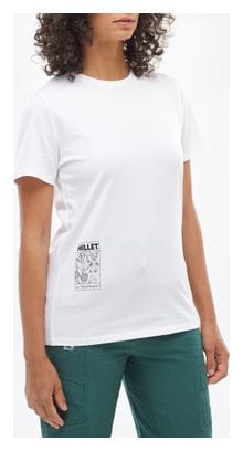 Dames-T-shirt Millet Chamonix Flower White