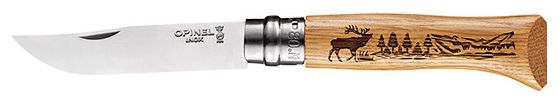 Couteau OPINEL N°8 Animalia Cerf