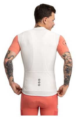 Maillot cyclisme gravel manches courtes homme GM2 Gravitas Blanc