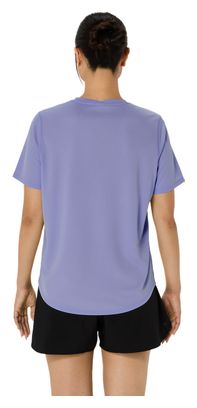 Maglia a maniche corte Asics Core viola da donna