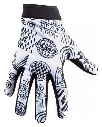 Tyr Omega Global Long Gloves Gray / Black