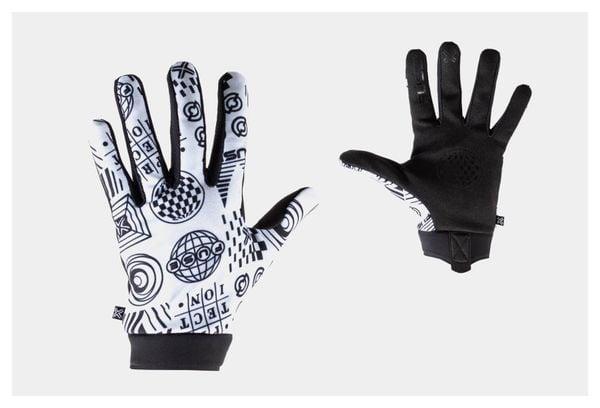 Fuse Omega Global Grey / Black Long Gloves