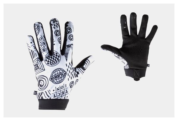 Gants Longs Fuse Omega Global Gris / Noir