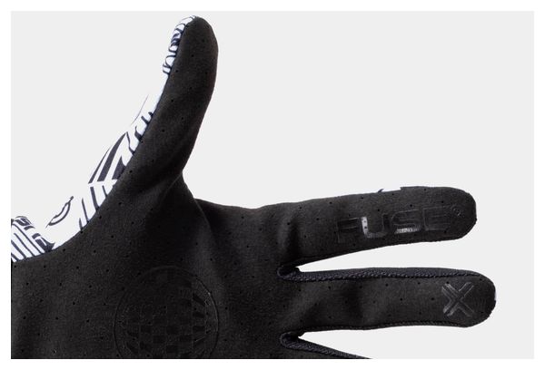 Tyr Omega Global Long Gloves Gray / Black