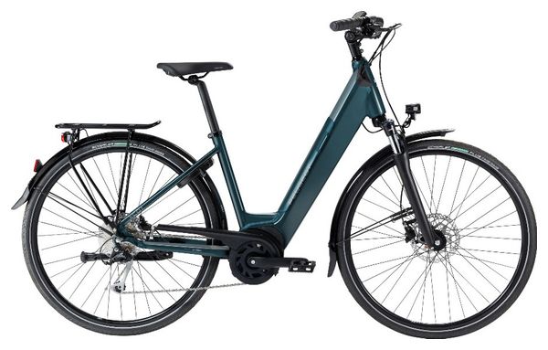 Peugeot EC01 D9 Active Plus Bicicletta elettrica da città Shimano Alivio 9V 500 Wh 700 mm Blue 2021