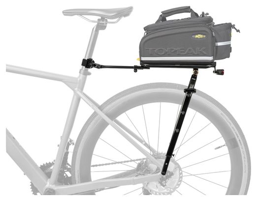 Topeak Zi Rak achterbagagedrager met oogbevestiging, zwart