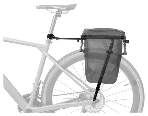 Topeak Zi Rak achterbagagedrager met oogbevestiging, zwart