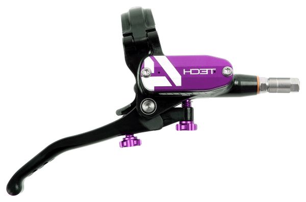 Hope Tech 4 Rechte hendel Zwart en Paars