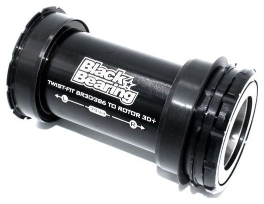 Boitier de pedalier - Blackbearing - 46 - 79 - 30 - B5 Inox