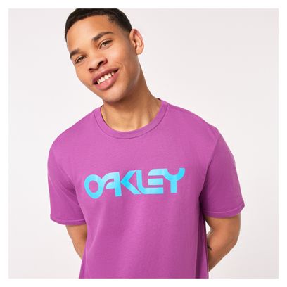 T-Shirt Manches Courtes Oakley Mark II 2.0 Lila/Bleu