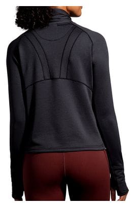 Brooks Notch Thermal Long Sleeve 2.0 Donna Nero Top termico