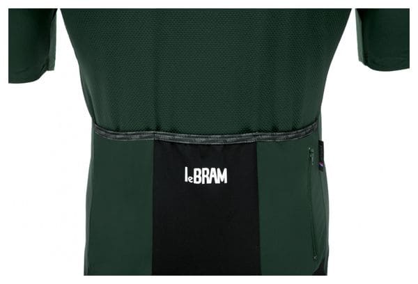 LeBram Allos Kurzarm Jersey Agave Green Slim Fit
