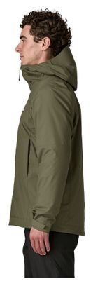 Patagonia Boulder Fork Herren-Regenjacke, grün