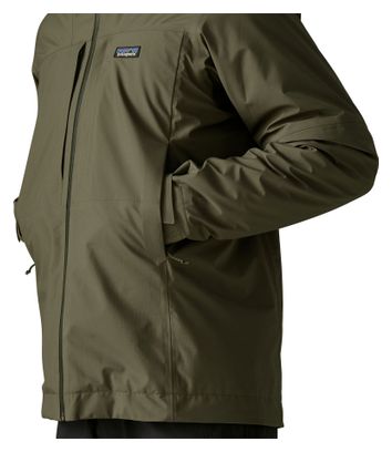 Patagonia Boulder Fork Herren-Regenjacke, grün