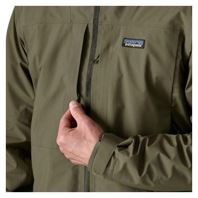 Patagonia Boulder Fork Herren-Regenjacke, grün