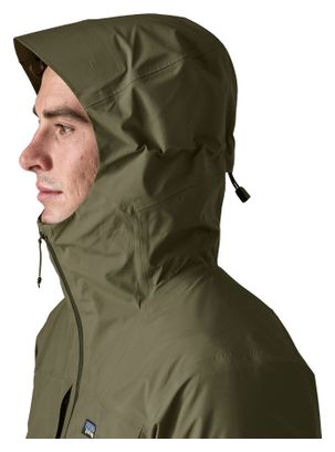 Patagonia Boulder Fork Herren-Regenjacke, grün