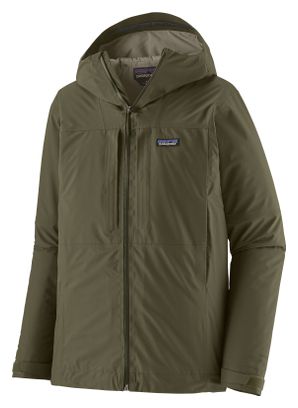 Patagonia Boulder Fork Herren-Regenjacke, grün