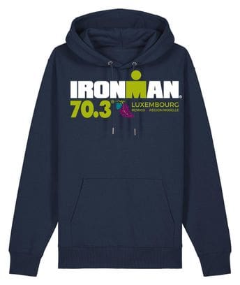 Felpa con cappuccio Ironman 70.3 Luxembourg Navy