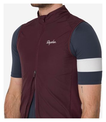 Gilet Rapha Core Uomo Marrone Bianco