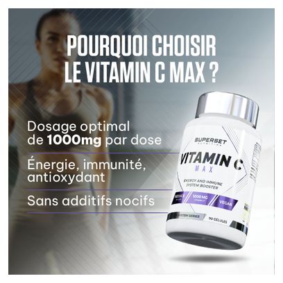 Vitamin C Max (90 Caps) - Superset Nutrition - Vitamine C
