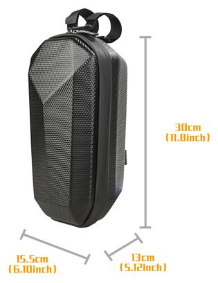 Sacoche avant rigide 4L pour vélo – Etanche et coque EVA