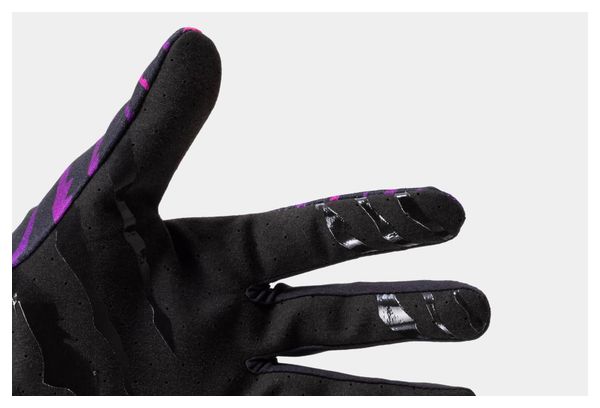 Fuse Chroma Night Panther Long Gloves Black / Pink / Purple