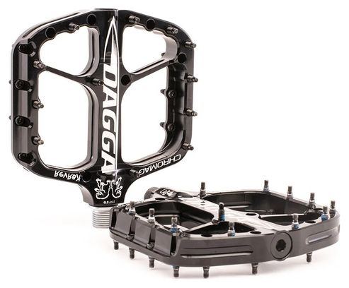 Chris Kovarik Chromag Dagga Flat Pedals Black