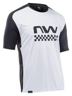 Northwave Edge Kurzarmtrikot Grau/Schwarz