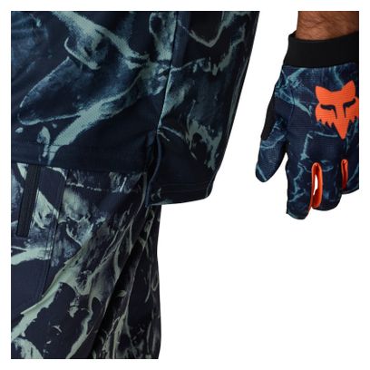 Maglia a maniche corte Fox Ranger Image Print Blu Uomo