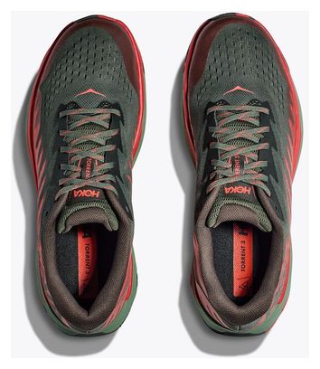 Chaussures de Trail Running Hoka Torrent 3 Noir Rouge