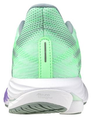 Chaussures Running Mizuno Wave Rider 28 Vert/Violet Femme