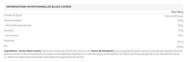 Crème De Riz (1 5kg) - Iron Shark - Black Cookies - Crèmes De Riz
