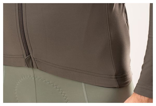 LeBram Off-Road Mid-Season Long Sleeve Jersey Khaki Groen