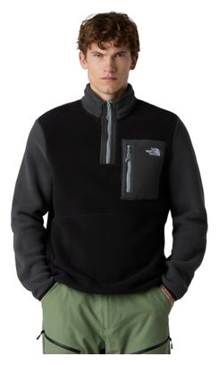 Forro polar The North Face Yumiori 1/4 Zip para hombre Negro