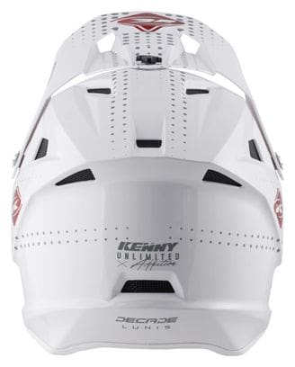 Full Face Helmet Kenny Decade Graphic Lunis White / Red