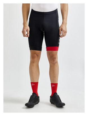 Babero sans bretelle Craft Core Endur negro rojo hombre