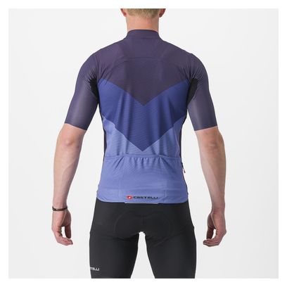 Castelli Endurance Pro 2 Kurzarmtrikot Dunkelblau/Violett