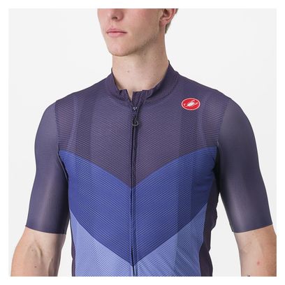 Castelli Endurance Pro 2 Kurzarmtrikot Dunkelblau/Violett