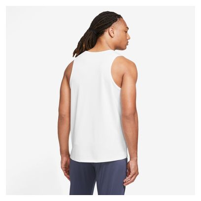 Nike Dri-Fit Miler Tank White