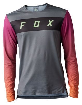 Fox Flexair Arcadia Long Sleeve Jersey Grey