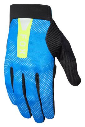 Fox Ranger Gel Tactile Lange MTB-handschoenen Blauw
