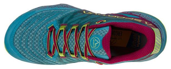 Chaussures de Running Trail  Akasha II Bleu Femme