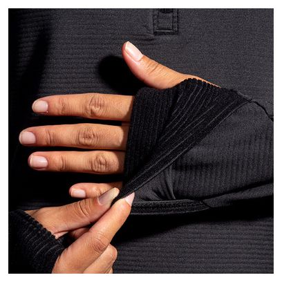 Sudadera térmica con capucha Brooks Notch 2.0 Negra, Mujer
