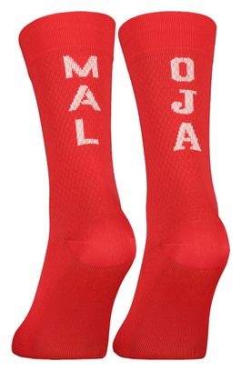 Maloja BaslanM. calcetines Rojo