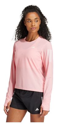 adidas Own The Run Rose Women's long sleeve jersey