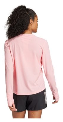 adidas Own The Run Rose Women's long sleeve jersey