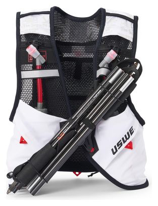 Chaleco de hidratación Uswe Pace 8 L blanco